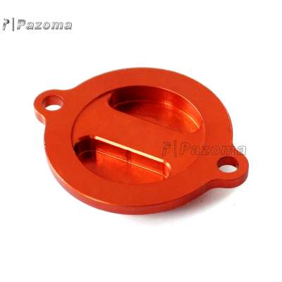 Motorcycle Aluminum CNC Engine Oil Filter Cover Cap For KTM 125 200 390 690 Duke RC 200 390 LC4 SMC SMC-R